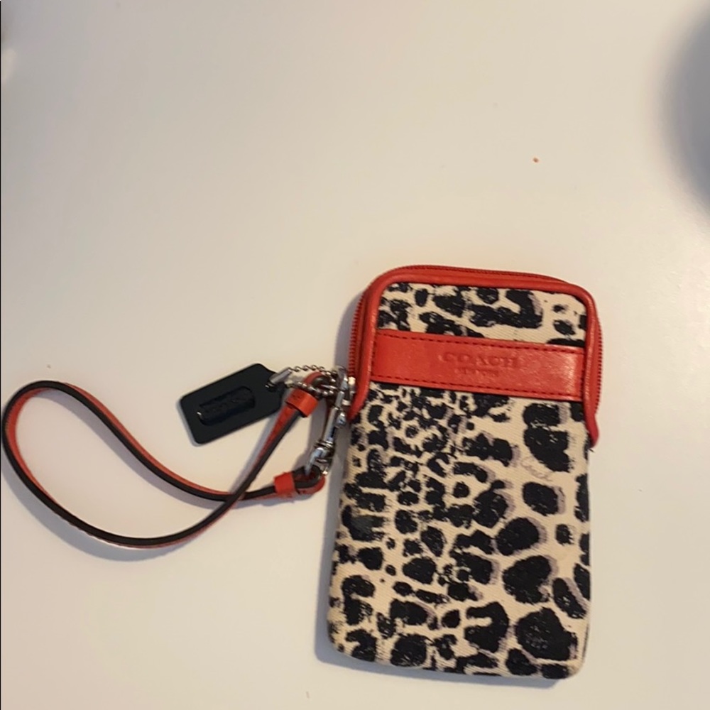 Coach wristlet